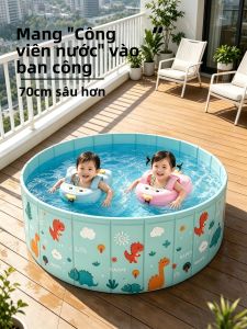 CHEORLIAN | Bể Bơi Bé Gấp Gọn Di Động