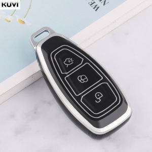 New TPU Car Smart Key Case Cover Shell For Ford Focus 3 4 ST Mondeo MK3 MK4 Fiesta Fusion Kuga Ecosport Protect Fob Accessories