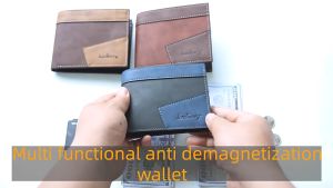 Dompet Pria Baellerry RFID Protect Anti Theft Bahan Kulit PU Leather Premium BLY068