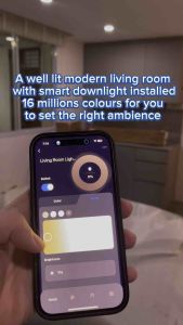 🇸🇬 Outsmart Zigbee Smart Ceiling Downlight – RGBCW Dimmable Recessed LED Light