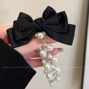 Phụ Kiện Tóc Thắt Nút Bướm Ngọc Trai Bong Bóng Phụ Kiện Tóc Đuôi Ngựa Phụ Kiện Tóc Nữ Cao Cấp Dây Điện Thoại Di Động Phụ Kiện Tóc