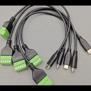 Cáp Chuyển Đổi USB 2.0 Cái B Sang 5 Chân Cái Đầu Nối Micro USB Mini USB Type-C Đực Có Đầu Nối Bảo Vệ