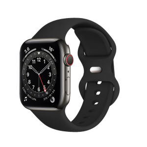 Silicone Strap for Apple Watch Band Ultra 49mm 44mm 40mm 45mm 41mm 42/38mm Women and Men Sport Loop on iWatch Bracelet 876543 SE