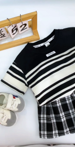 Kid clothes sets for boy korea style Stripe Boys Clothing Set Toddlers Casual Wear 1-5 Years Children Outfit Set