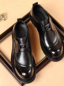 Genuine Leather Mens Business Leisure Shoes