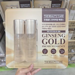 Korea The Beauty Care Ginseng Gold Premium Essence 120ml × 2 – Anti-Wrinkle & Whitening Dual Functional Skincare