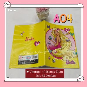 BUKU TULIS SIDU 38 LEMBAR & 58 LEMBAR / BUKU TULIS FANCY / BUKU TULIS SEKOLAH / BUKU TULIS KARAKTER NOTEBOOK STUDENT STATIONERY / BTS853045