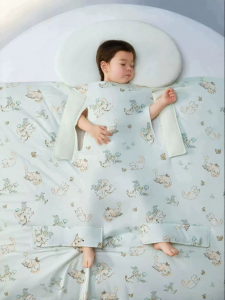 SHI YUE JIE JING | Breathable Protective Tummy Sleep Sack for Children