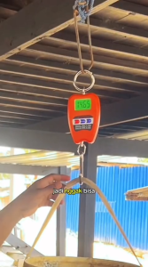 Timbangan Gantung Kait Baja 200Kg - Mini Ocs Crane Scale 200Kg Digital