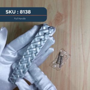 Tajima 8138 96mm Modern Cabinet Handle (Matt Chrome) (2 pcs) Drawer Handle Cabinet Door Handle