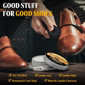 Leather Shoe Cleaner Saddle Soap – Premium Shoe Care Soap To Deep Clean Condition Restore and Protect Leather Shoes and Boots