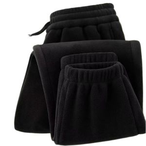 JIFANPAUL | Warm Loose Fit Winter Pants with Fleece Lining and Cuffed Bottom
