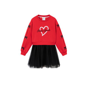 PUMA | Knitted Sport Casual Long Sleeve Dress