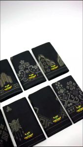 Sarung Pohon Korma Gold Balian Hitam Pintu Aceh