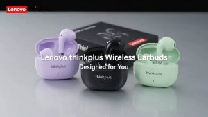 Lenovo Thinkplus LP40 Pro TWS Bluetooth Earphone Original Wireless Headset Noise Reduction Stereo Sound Ergonomic Design Fast Connection for Android iOS
