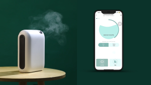 NAMSTE Aromatherapy Diffuser Waterless Essential Oil Silent air humidifier with battery (300m³)