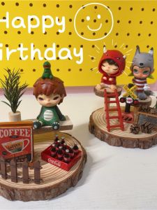 Giá Trưng Bày Đồ Chơi Hộp Mù Đồ Trang Trí Nhà Búp Bê Giá Để Đồ Hình Bong Bóng Sáng Tạo Mô Phỏng Môi Trường Trưng Bày Đồ Chơi