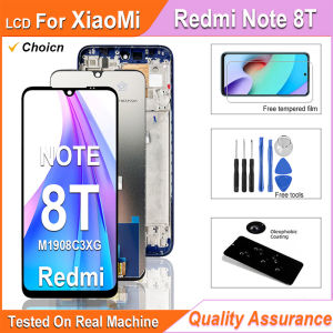 6.3" LCD Display For Xiaomi Redmi Note 8T LCD Touch Screen Digitizer Assembly For Redmi Note 8T LCD M1908C3XG Replaceable Parts