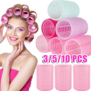 5/20Pcs Self-Grip Hair Rollers Heatless Hair Curler Home Use DIY Hair Styling Roller