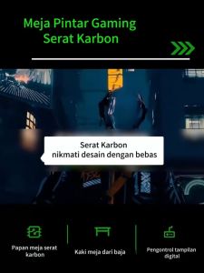 YISONG Meja Belajar Meja Komputer Meja Kantor Gaming Kerja Elektrik Meja【Uji Coba Gratis 30 Hari】