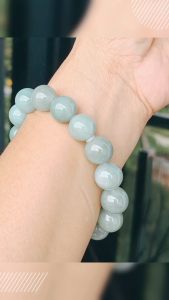 Myanmar Natural Jadeite Bracelet (Grade A) - 02352
