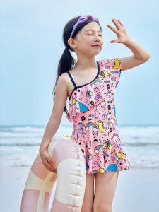 zosee | Đồ Bơi Đầm Dạng One-Piece Cho Bé Gái Mùa Hè