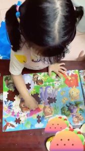 [Siêu Sale] Tranh ghép hình cho bé 200 mảnh nhiều chủ đề - Bộ xếp hình gỗ