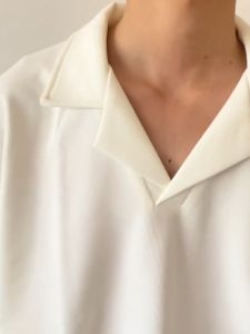 Local Delivery-Vintage shirt mens summer dress port style students loose niche design interesting new mens top short sleeve Vcollar shirt