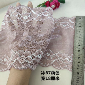 ผ้าตกแต่งขอบกระโปรง ผ้าลายลูกไม้สีม่วง เข็มขัดตกแต่ง ผ้าฝ้าย ผ้าปักลาย ผ้าอ้อม ผ้าฝ้ายผสม ผ้าฝ้ายโพลีเอสเตอร์