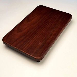 Large High-Leg Cutting Board Solid Wood Household Whole Wood Ebony Cutting Board Antibacterial and Mildewproof Kitchen Chopping Board Cutting Board Chopping Block