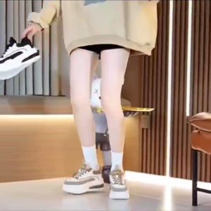 EL STORE - "FREE BOX" Size (36 - 4I) JENO Sepatu Wanita Sneakers Kasual Fashion Korea Sport Shoes 9243