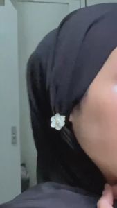 ANTING HIJAB WANITA TERBARU MODEL BUNGA MUTIARA JUNTAI