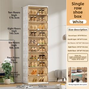 ZHUOLESHI | Transparent Foldable Shoe Storage