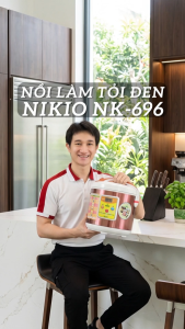 Máy Làm Tỏi Đen Nikio NK-696 - Quy Trình Tự Động Tỉ Lệ Thành Công 99% Dung Tích 6 Lít Làm Được 2 Loại Tỏi