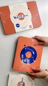 Bộ Màu Nước Dạng Nén Kèm Bộ 8 Họa Cụ Chuyên Nghiệp Deli- 24/36/48 Màu Sắc Tươi Sáng Solid Water Color Tô MàuVẽ Tranh -- VPP Bảo An