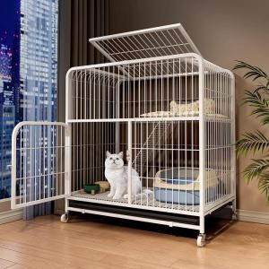 Extra Large Space Cat Cage with Toilet