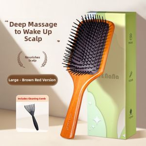 SALON FASHION | Massaging Cushion Comb for Long Hair Head Treatment