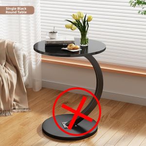 MOLORE | New Light Luxe Movable Round End Table