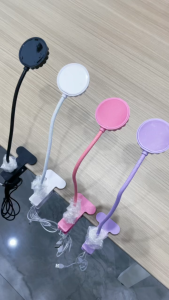 B&E UV Light Nail Lamp 6W Control Switch Clip-On Mini Nail Dryer 360° Rotation Quick Gel Nail Polish for Manicure Salon