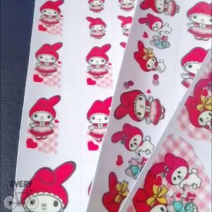 MELODY Bike Sticker 3D Cartoon for Children Bicycle Ready Stock 3 in 1 Sticker