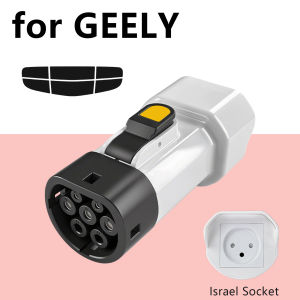 Type2 V2L Discharge 16A Israel Socket Electric Vehicle to Outdoor Power Station Adapter for BYD Jaecoo Chery Geely EX5