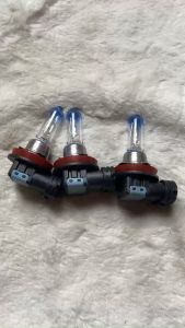 COMBO 10 bóng pha ô tô H9 siêu sáng. Bóng pha HCL đầu xanh. Điện 12v