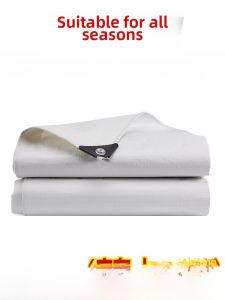 Thickened Heat Resistant Plastic Film Sunshade Rainproof Outdoor Canvas Oil Proof Waterproof Cloth for Home Daily Use