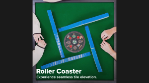 (JIJI.SG) Automated Folding Mahjong Table - Tables SG Style / 160 Tiles / Dining Table / Magnetic Tiles / Bulky