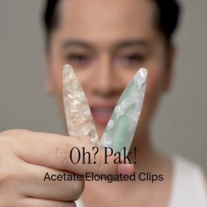 Oh? Pak!! Acetate Elongated Clip (1pc)