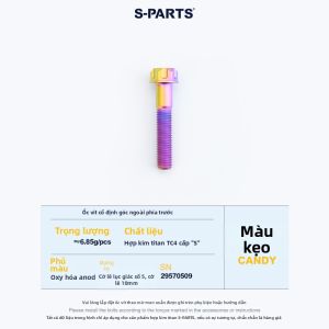 s-parts | Ốc Ghế Hợp Kim Titan