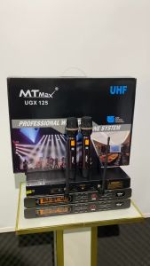 Micro Đầu Thu Karaoke Cao Cấp Chính Hãng MTMAX UGX125 Sóng UHF Chất Âm Sáng Bắt Âm Tốt Sơn Phủ Nano Chất Lượng Cao Bắt Sóng Xa Trên 30m Karaoke Siêu Chất