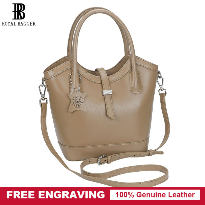 Royal%20Bagger%20Vintage%20Top-Handle%20Bags%20for%20Women,%20Genuine%20Leather%20Crossbody%20Shoulder%20Bag,%20Casual%20Bucket%20Handbag%201806%20-%20Image%202