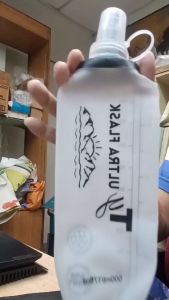 Ty Ultra Soft Flask 250ml 500ml Flexible Foldable Hydration Bottle Outdoor Sport Running Hiking Trail Running Camping Ultra Light BPA PVC Free Soft Nozzle