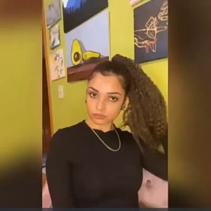 Tóc giả cột đuôi ngựa Uốn Xoăn Tít phong cách CHÂU PHI BLINK HAIR